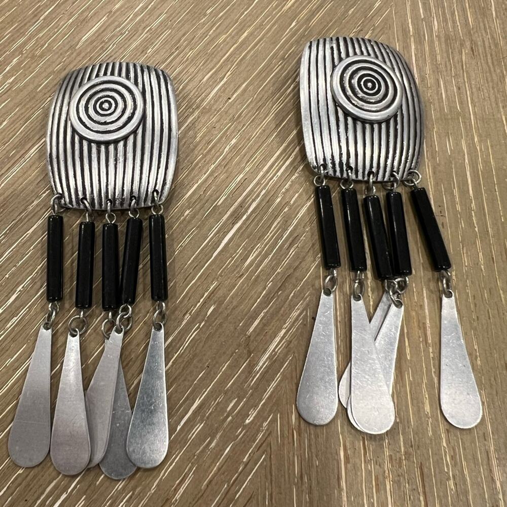 Vintage earrings silver